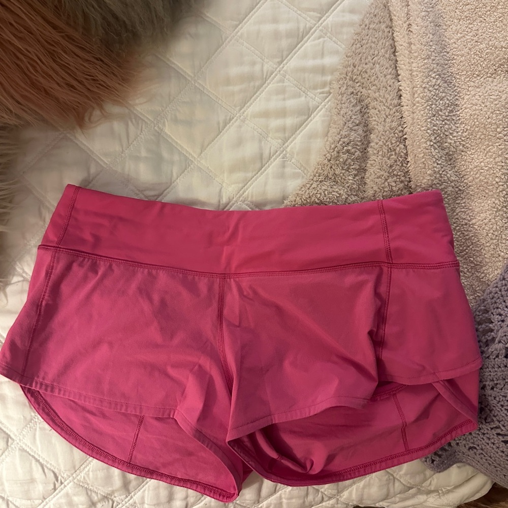 lululemon athletica Pink Athletic Shorts